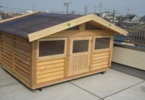 巨大なハウスです。離れとして勉強部屋、事務所、書斎やセカンドハウスとしても十分使えます。